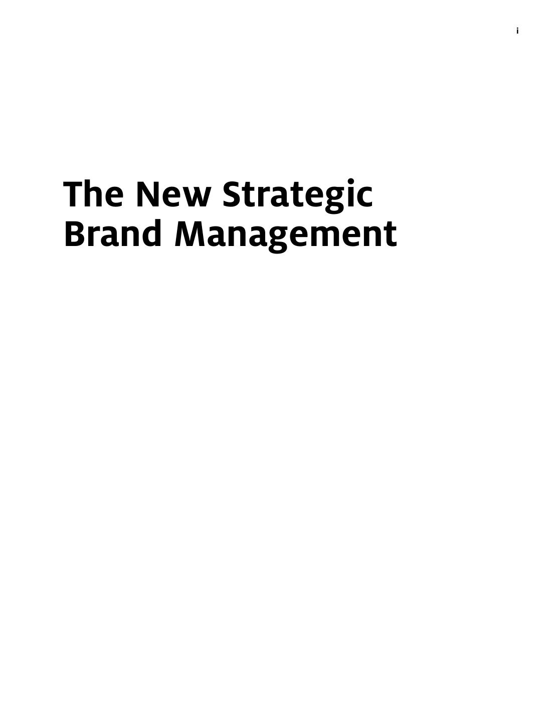 Jean-Noël Kapferer The new strategic brand management advanced insights and strategic thinking 2012