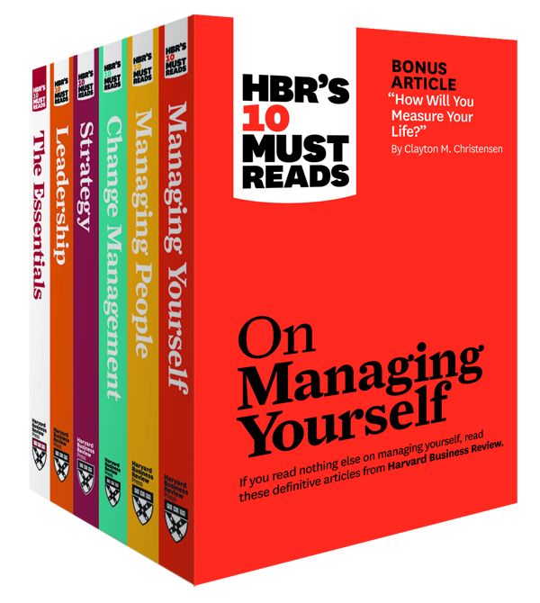 GSB Online EBook Library | HBR's Must Reads Digital Boxed Set (6 Books ...