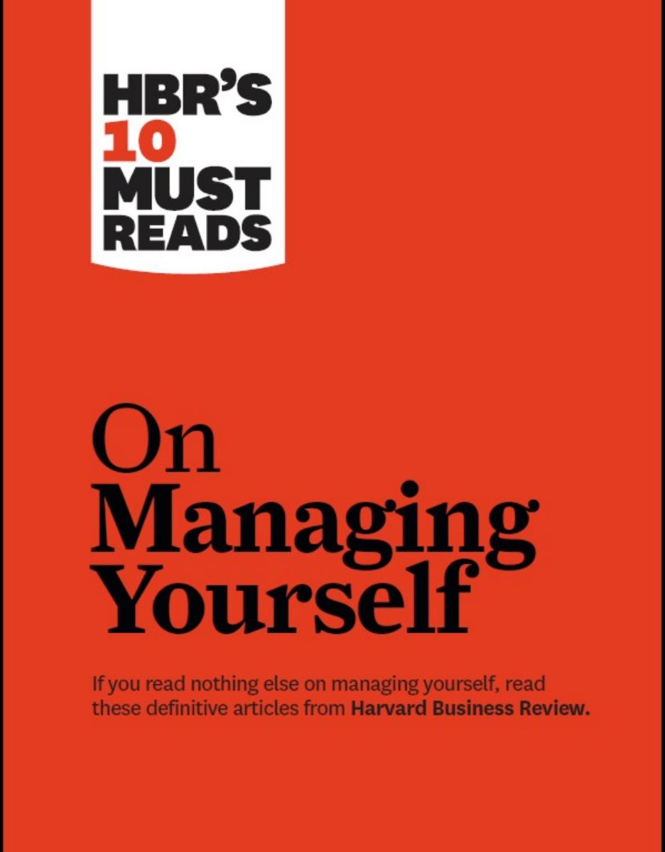 HBR 10 must reads