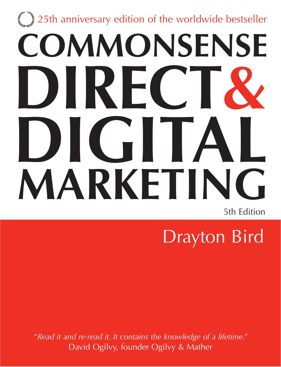 Bird D. Commonsense Direct and Digital Marketing 2007