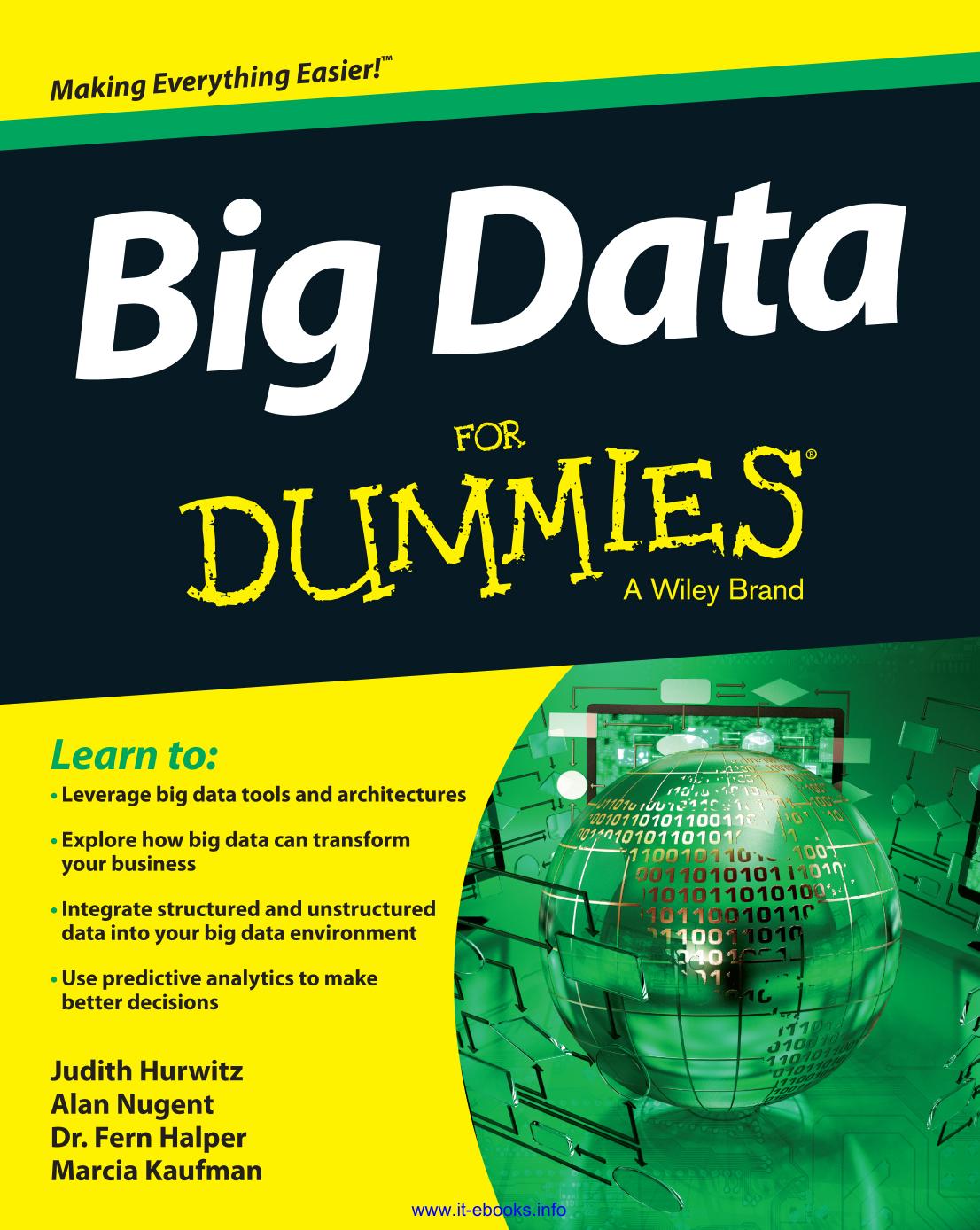 Big Data For Dummies®
